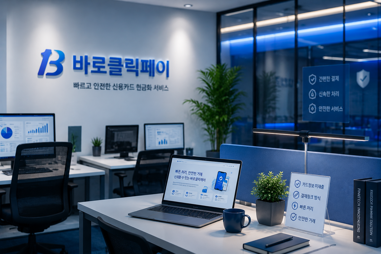 바로클릭페이 신용카드결제 물품거래 현금화 서비스 소개